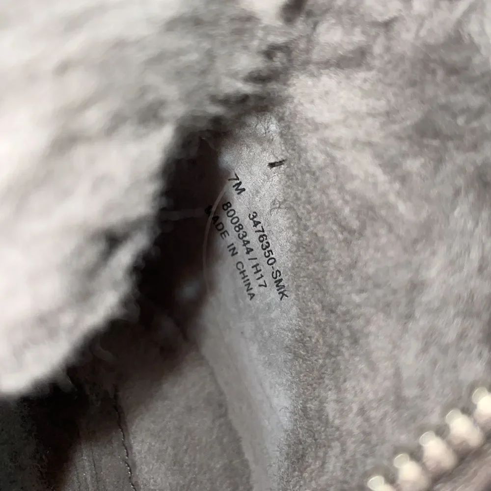 Frye Gray Jen Shearling Boot - Picture 8 of 11